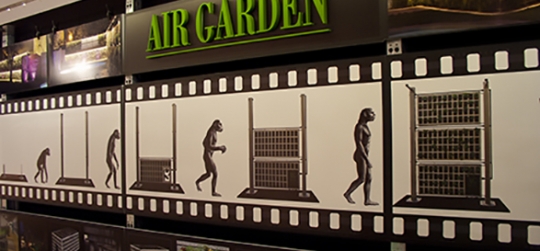 Los jardines verticales reducen la ventilacion y actuan como bio filtro del aire
